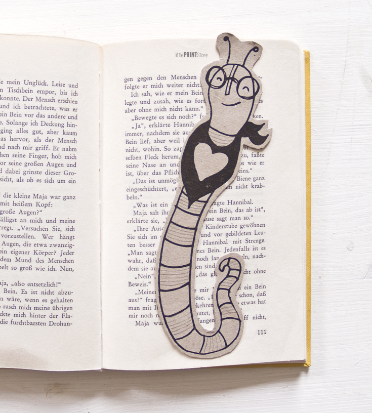 buch-lesen-illustration-papeterie-handmade-bookmark-reading-paperwork-stationary-illustration-design